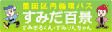 すみだ百景　すみまるくん・すみりんちゃん